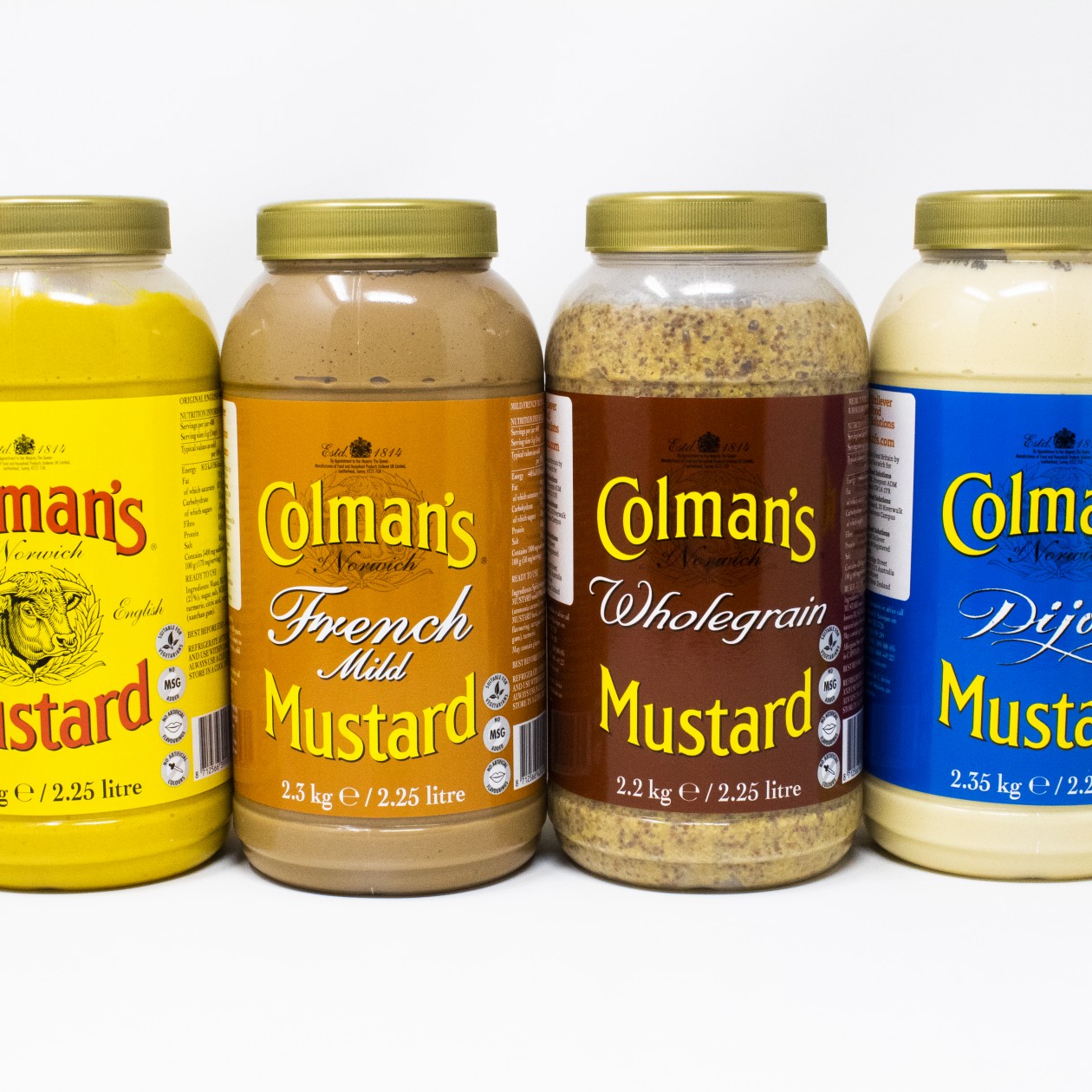 Colman's French Mild Mustard 2.3kg Colman's French Mild Mustard 2.3kg