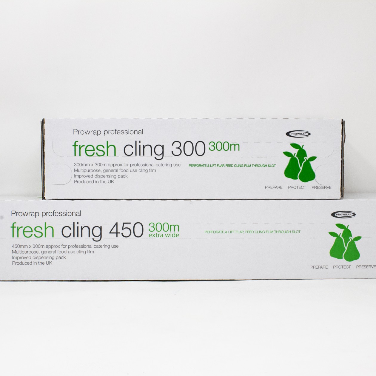 Prowrap professional cling film 450mm Extra Wide x 300m Prowrap professional cling film 450mm Extra Wide x 300m