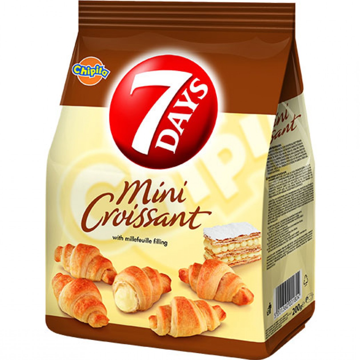 7 Days 185gx8 Mille-Feulle Filling Croissant 7 Days 185gx8 Mille-Feulle Filling Croissant