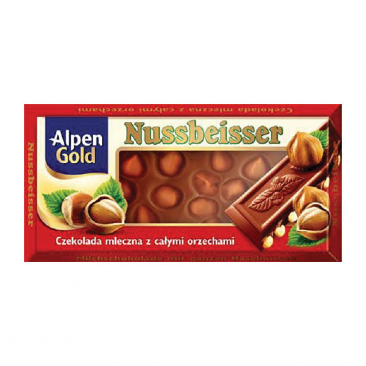 Alpen Gold Chocolate (Nussbeisser Czekolada) 20x100g Alpen Gold Chocolate (Nussbeisser Czekolada) 20x100g