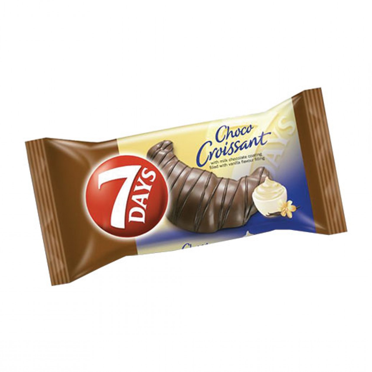 7 Days Choco Vanilla Croissant 60gx20 7 Days Choco Vanilla Croissant 60gx20