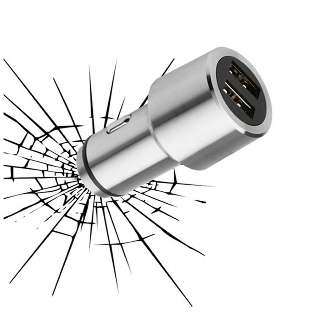 Dual 2 Port USB in Car Charger, Special Hammer Charger Dual 2 Port USB in Car Charger, Special Hammer Charger