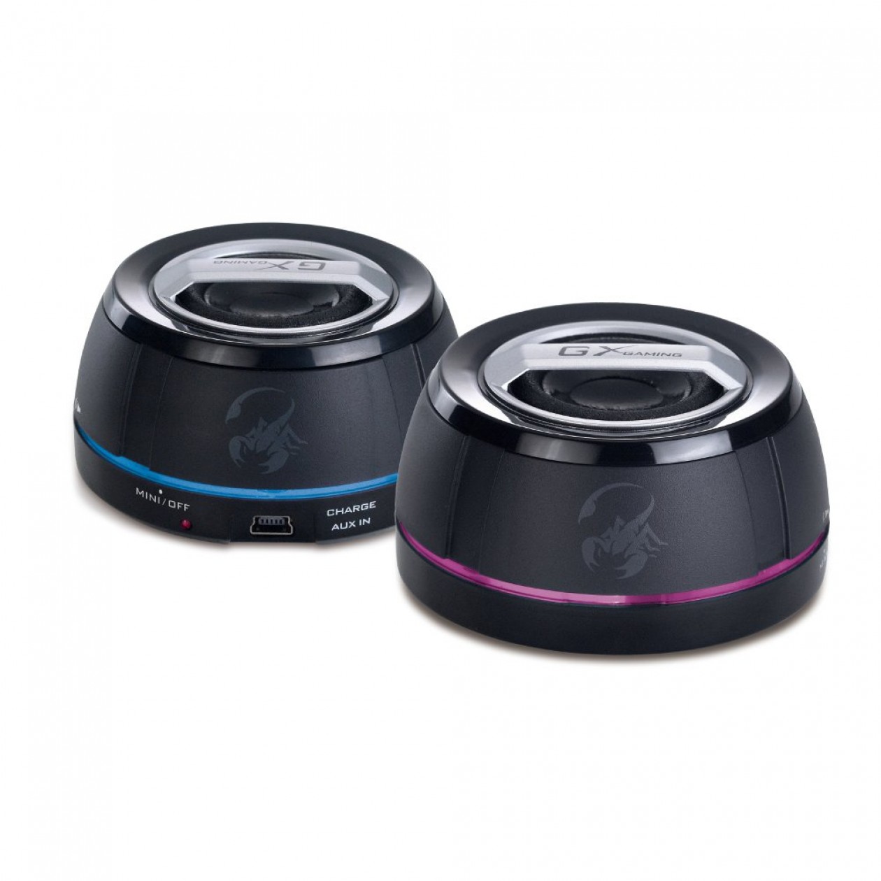 Genius Portable Stereo Gaming Speakers - SP-i250G Genius Portable Stereo Gaming Speakers - SP-i250G
