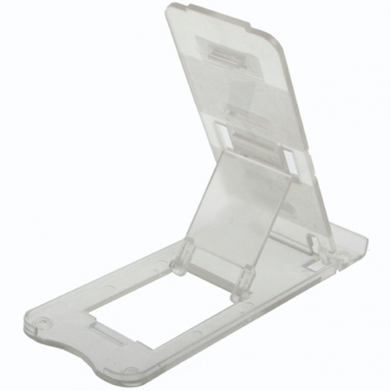 Folding Plastic Desk Stand For Tablets and Mobile Phones Folding Plastic Desk Stand For Tablets and Mobile Phones