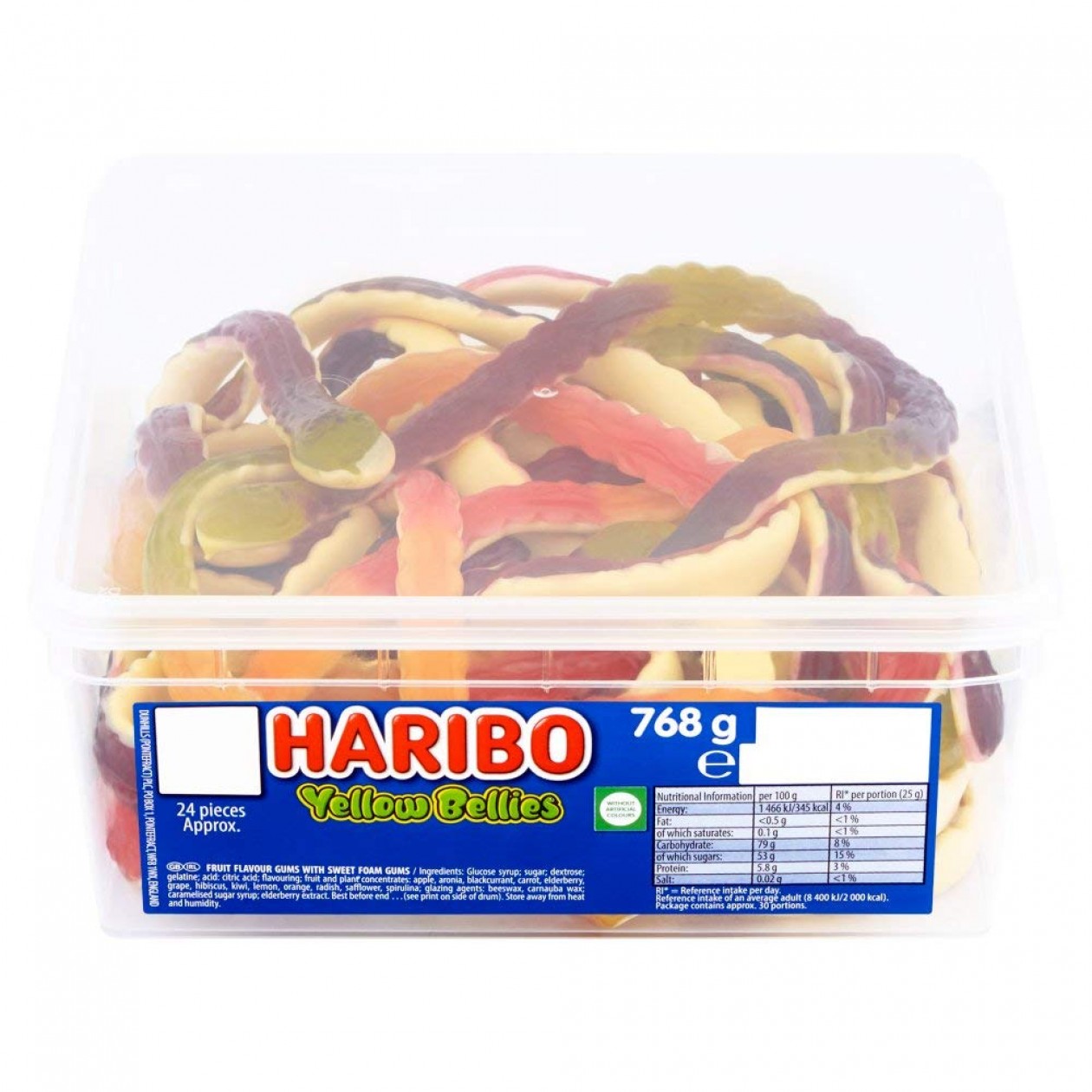 Haribo Yellow Bellies 768g Haribo Yellow Bellies 768g