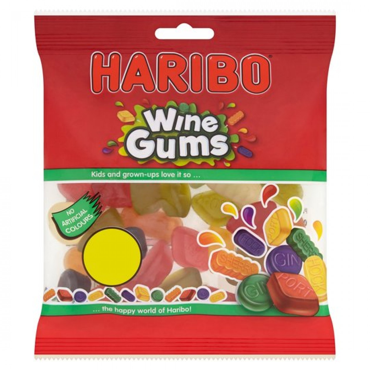 Haribo Wine Gums 140g Haribo Wine Gums 140g