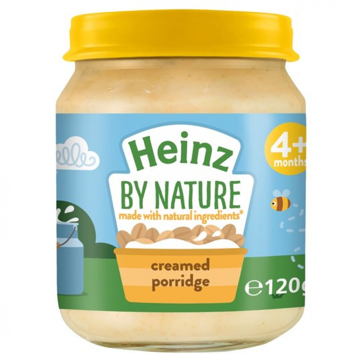 Heinz Creamy Porridge Pot, 5x 120G Heinz Creamy Porridge Pot, 5x 120G