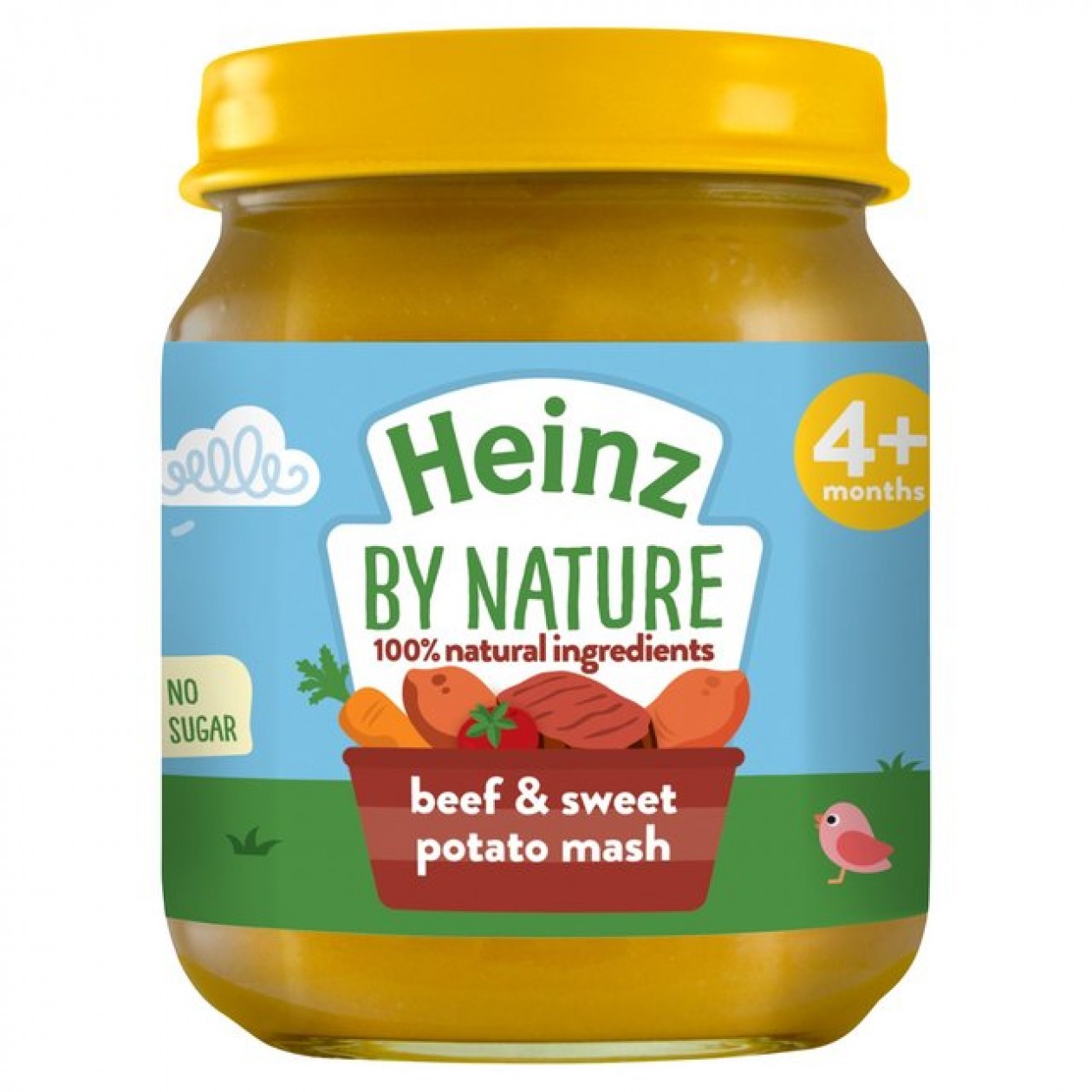 Heinz Baby Beef & Sweet Potato Mash 6x 120G Heinz Baby Beef & Sweet Potato Mash 6x 120G
