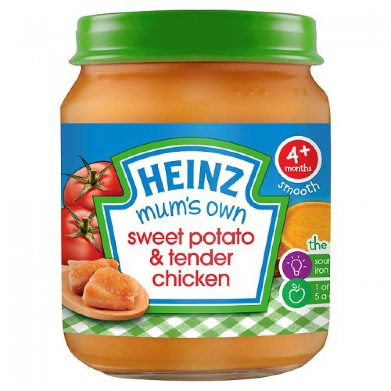 Heinz Mum's Own Sweet Potato and Tender Chicken 6X125 g Heinz Mum's Own Sweet Potato and Tender Chicken 6X125 g