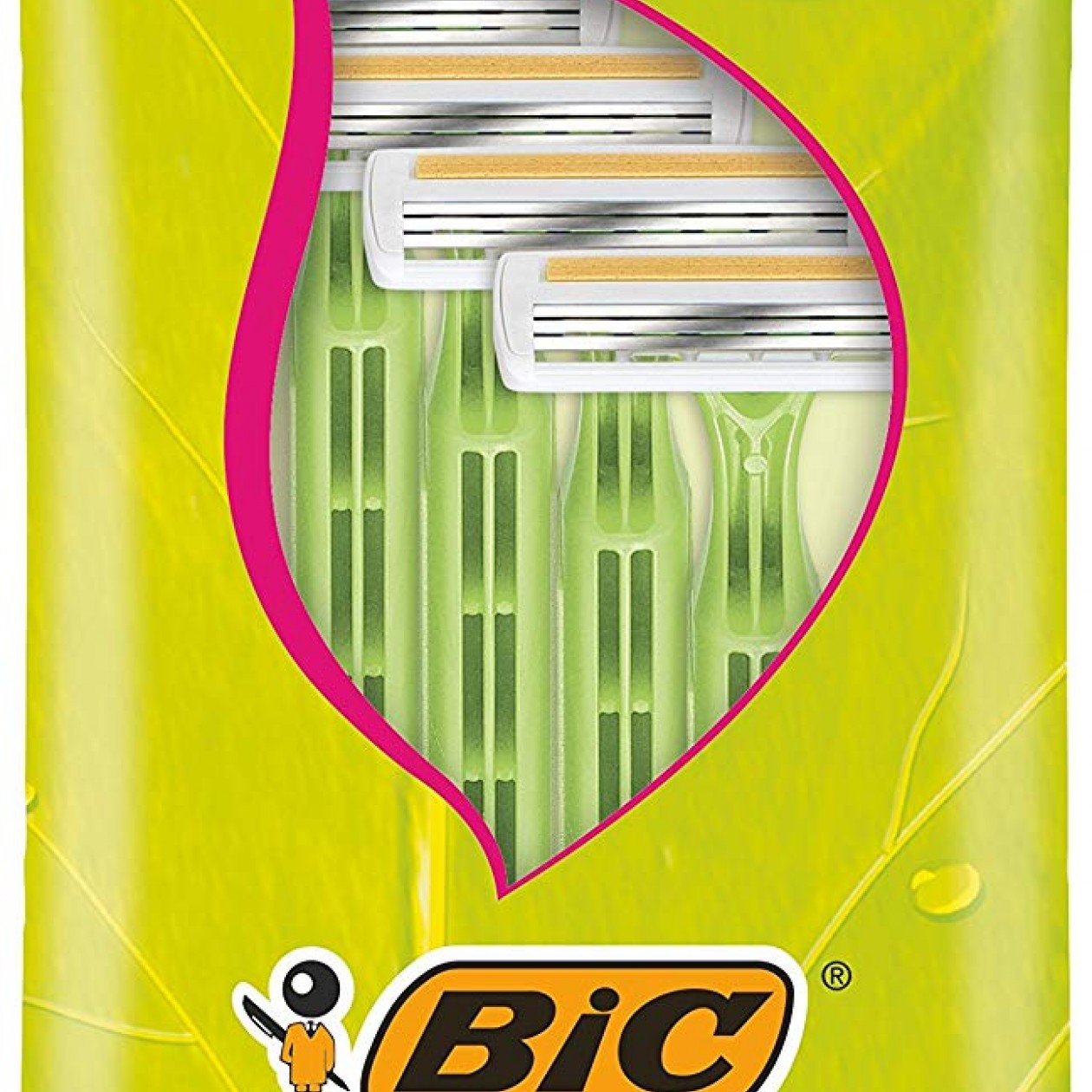 Bic Pure 3 Lady Razors 4 Bic Pure 3 Lady Razors 4