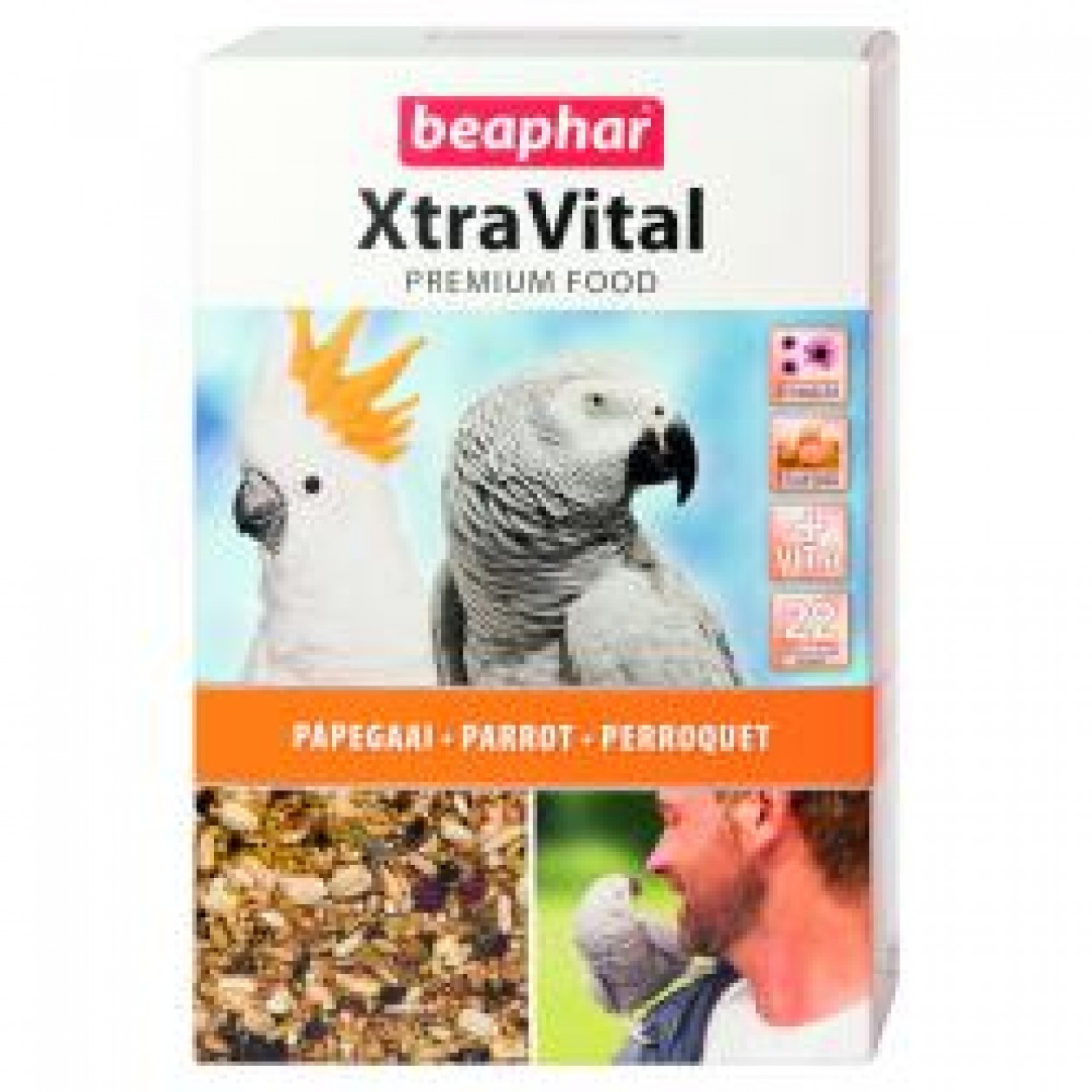 Beaphar Xtra Vital Parrot, 1kg Beaphar Xtra Vital Parrot, 1kg