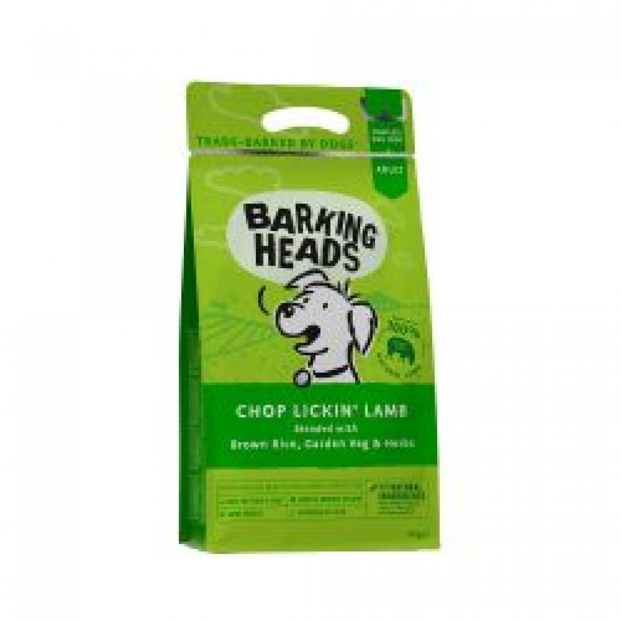 Barking Heads Chop Lickin' Lamb ( Formally Bad Hair Day), 2kg Barking Heads Chop Lickin' Lamb ( Formally Bad Hair Day), 2kg