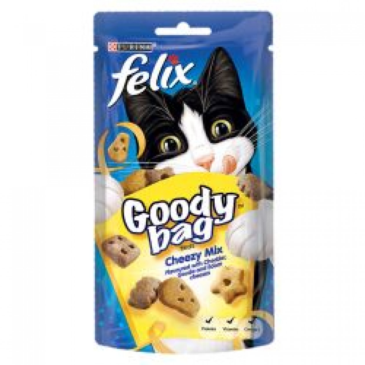 Felix Goody Bag Cheezy Mix, 8x60g Felix Goody Bag Cheezy Mix, 8x60g