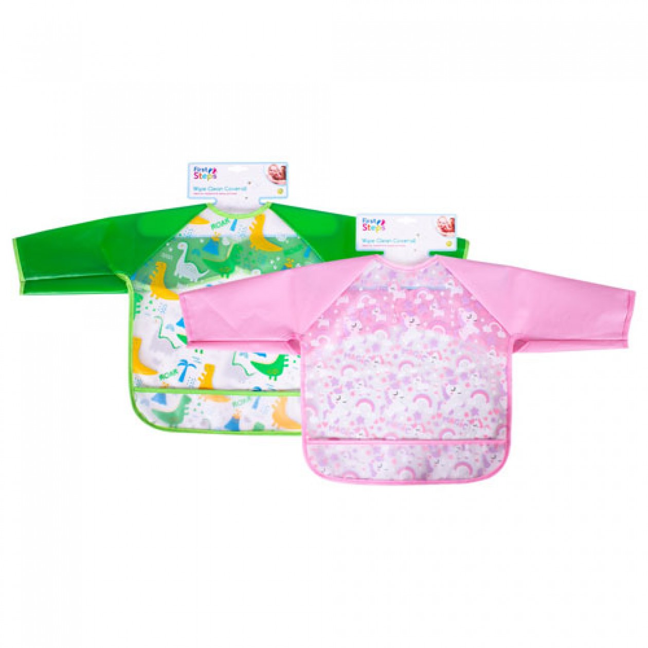 First Steps Single Baby Wipe Clean Coverall First Steps Single Baby Wipe Clean Coverall