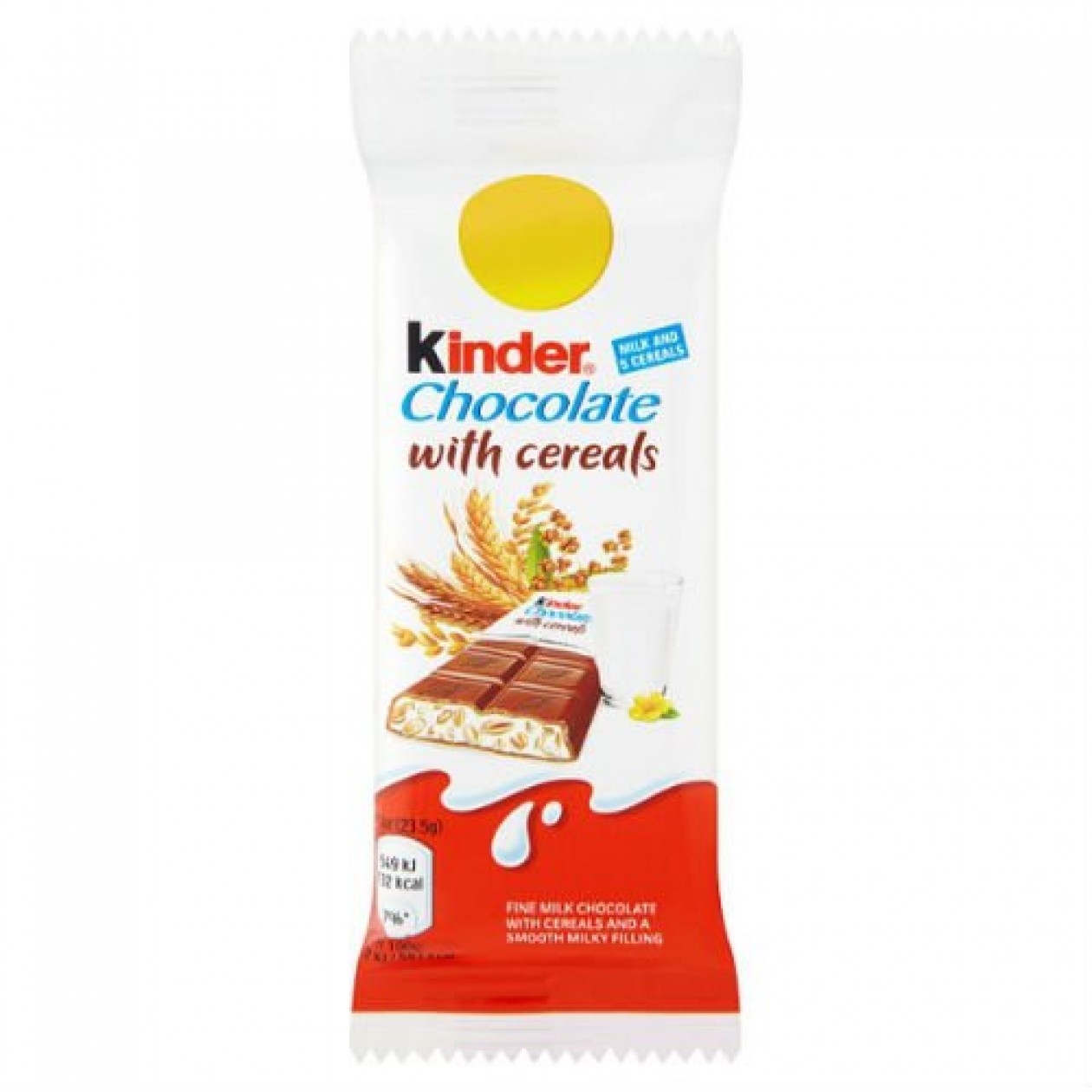 Kinder Chocolate With Cereals 23.5gr