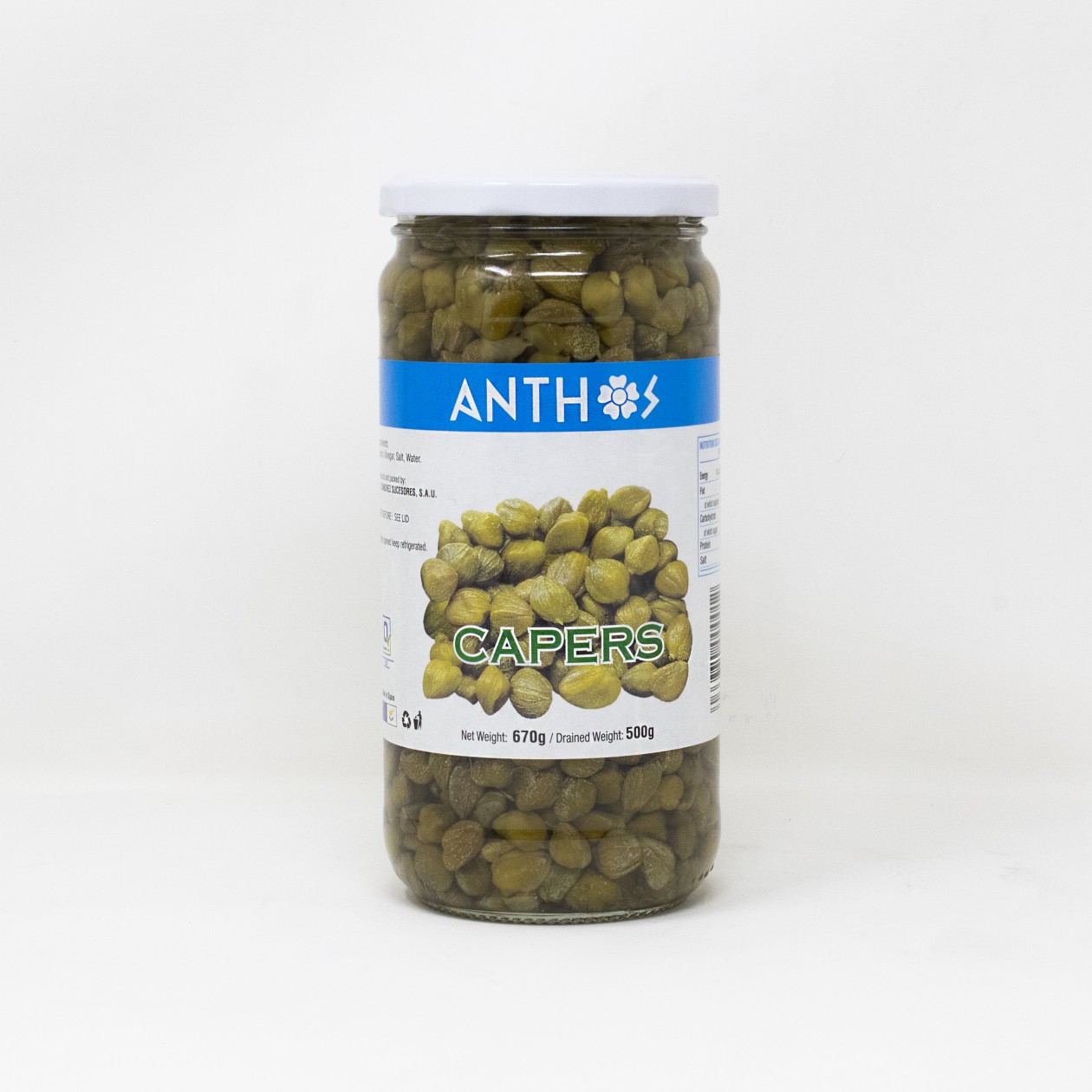 Anthos Capers 670g