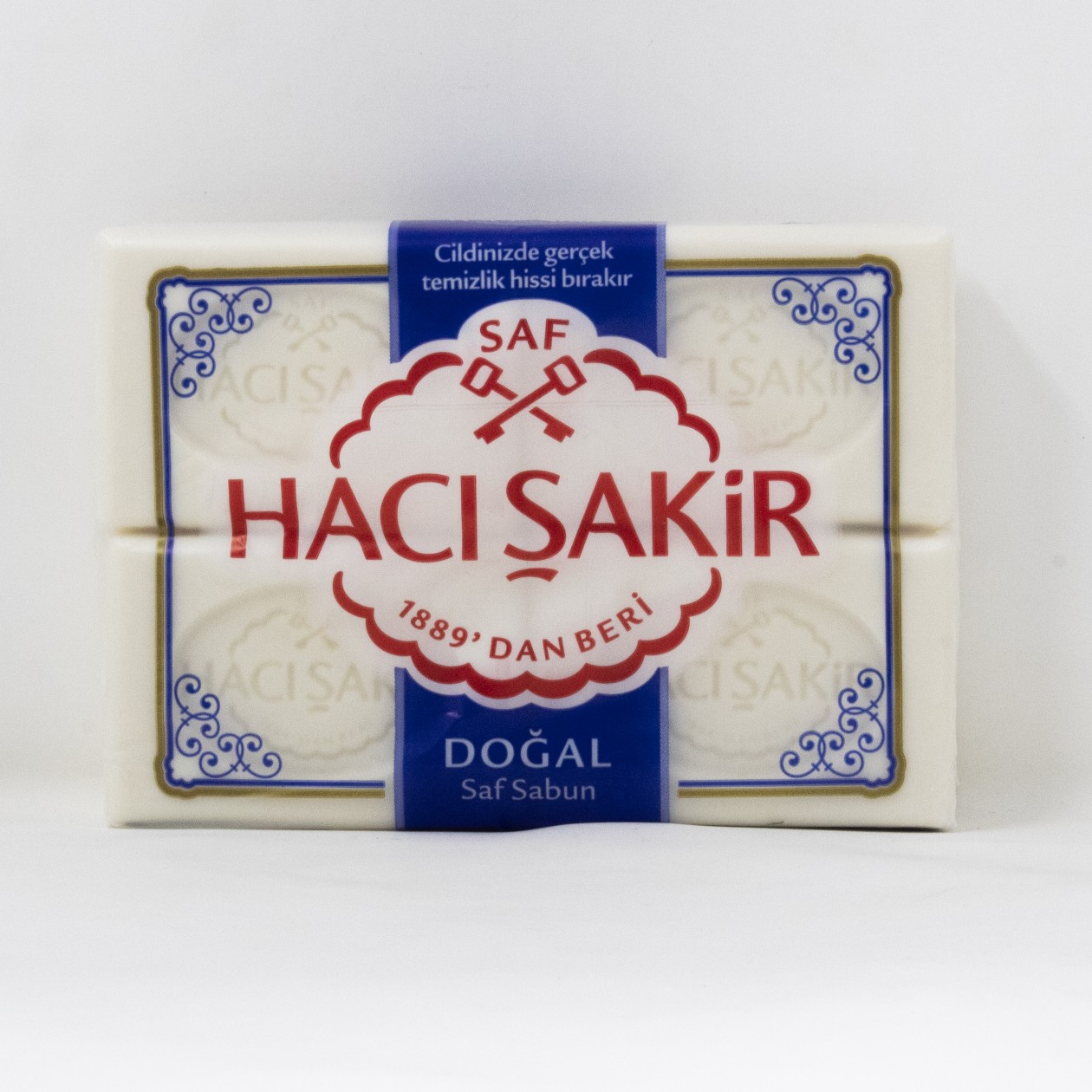 Haci Sakir Natural Mold Soap  4 x 150g