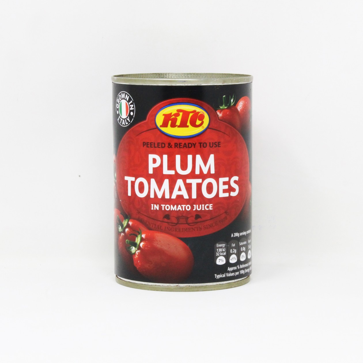KTC Peeled Plum Tomatoes in Tomato Juice 400g