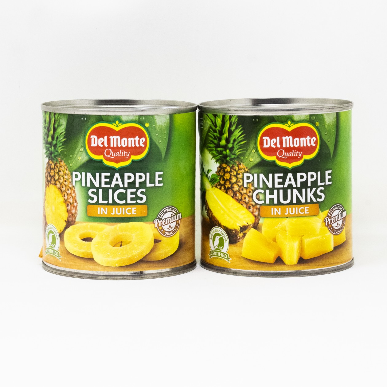 Del Monte Sliced Pineapple Chunks In Syrup 435g