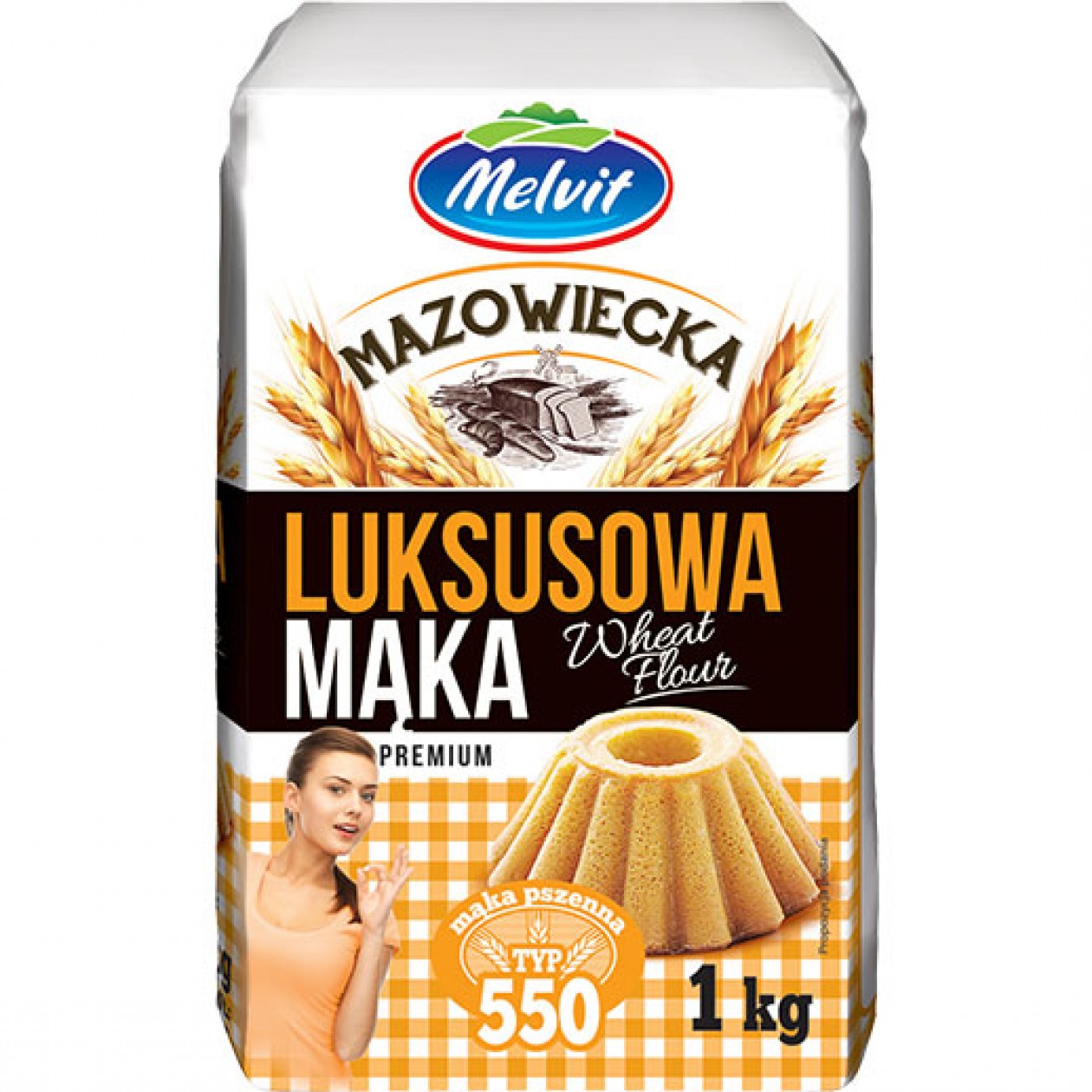 Melvit Maka Luksusowa Flour 10x1kg