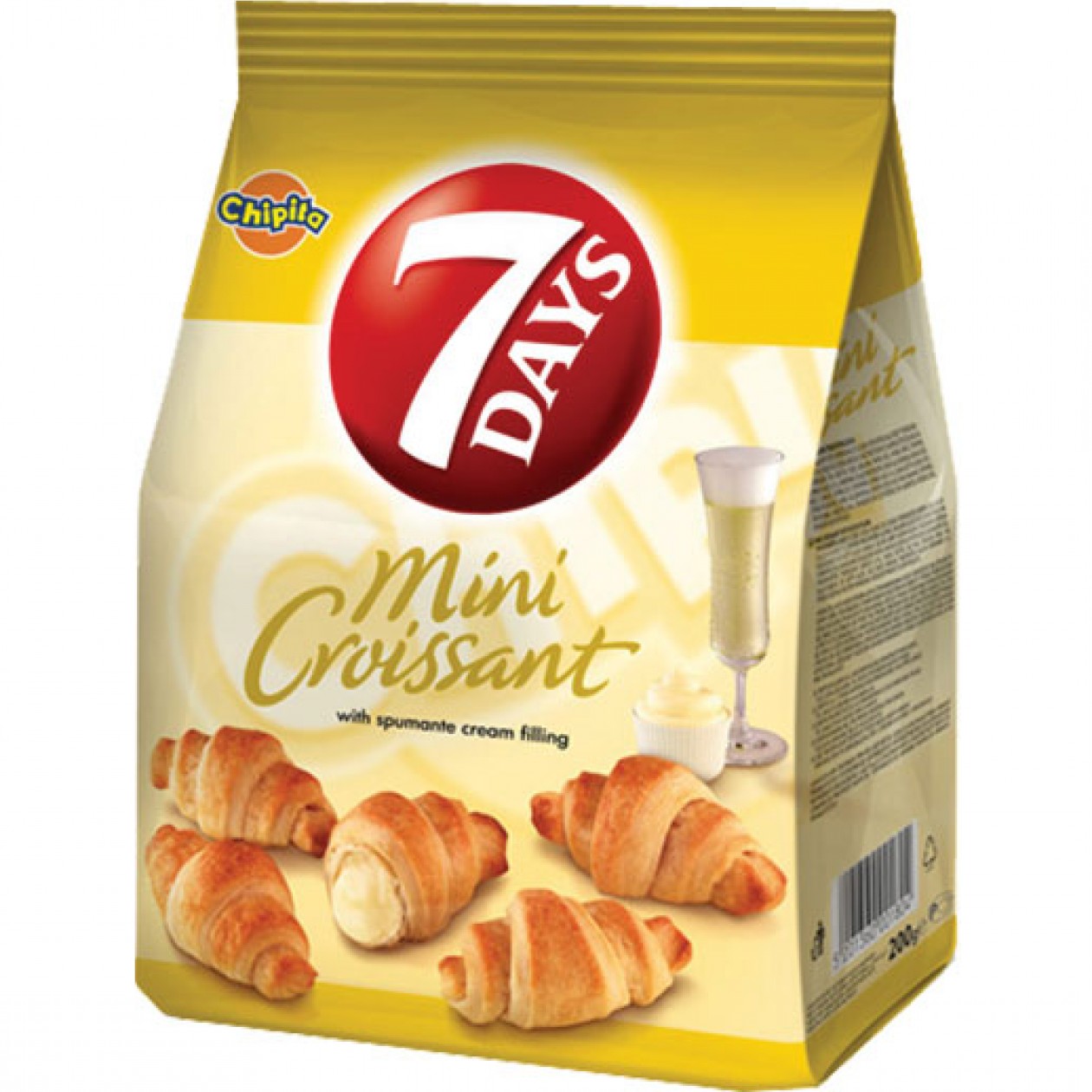 7 Days 185gx8 Spumante Croissant