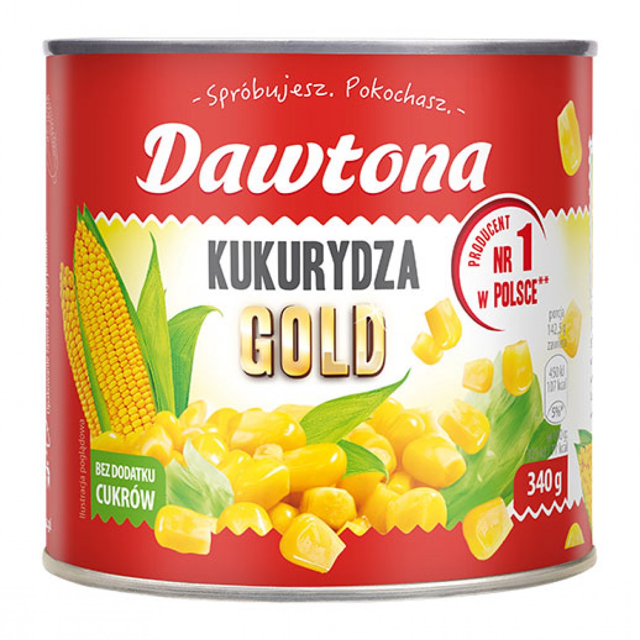 Dawtona Sweet Corn 6x340g EO (Tin)