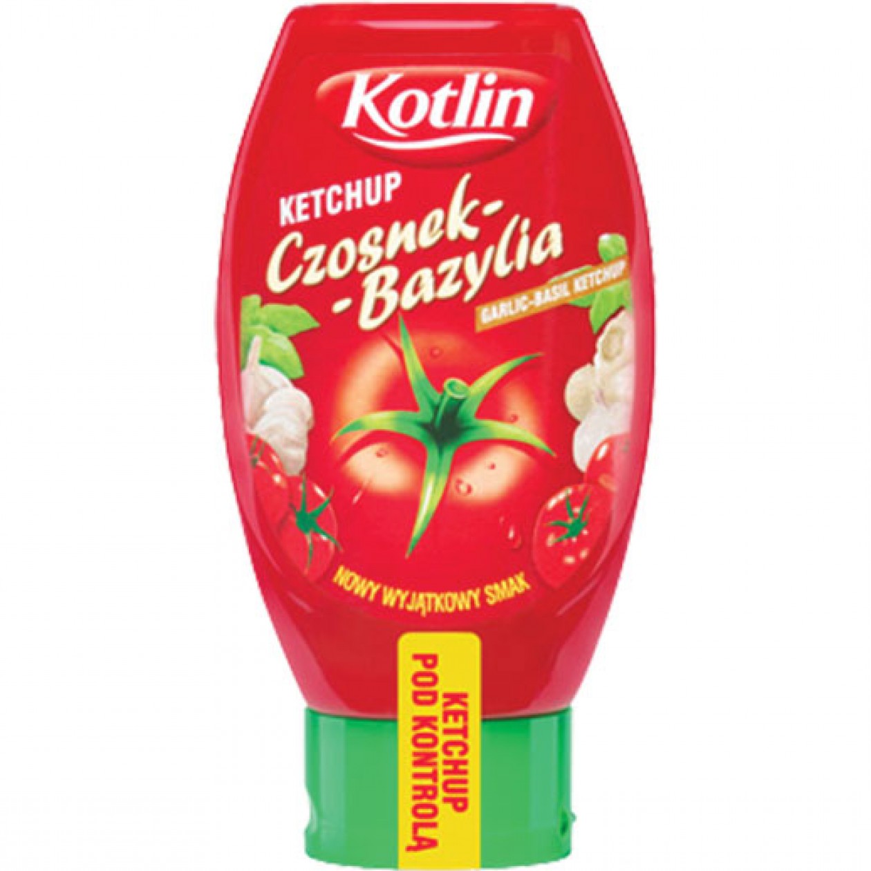 Kotlin Ketchup Basil-Garlic 6x450g