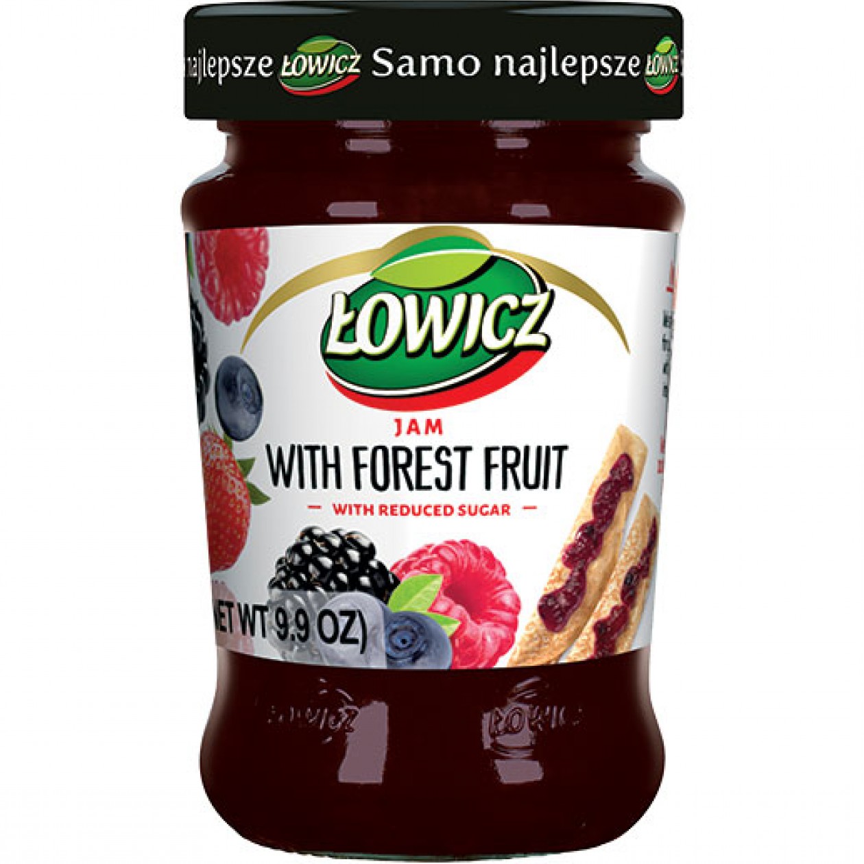 Lowicz Jam Forest Fruits (Lesnych) 8x280g