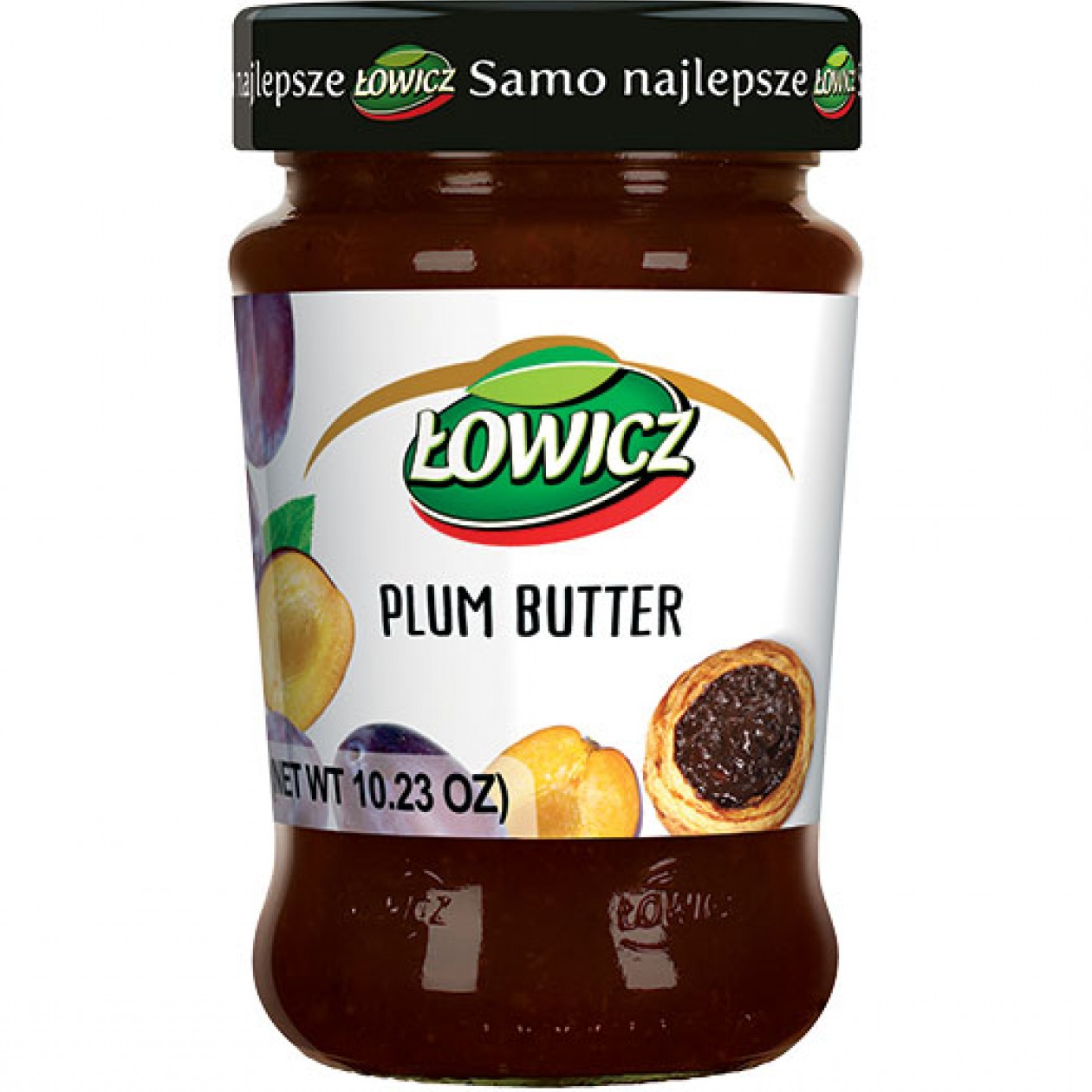 Lowicz Jam Plum Butter 8x290g