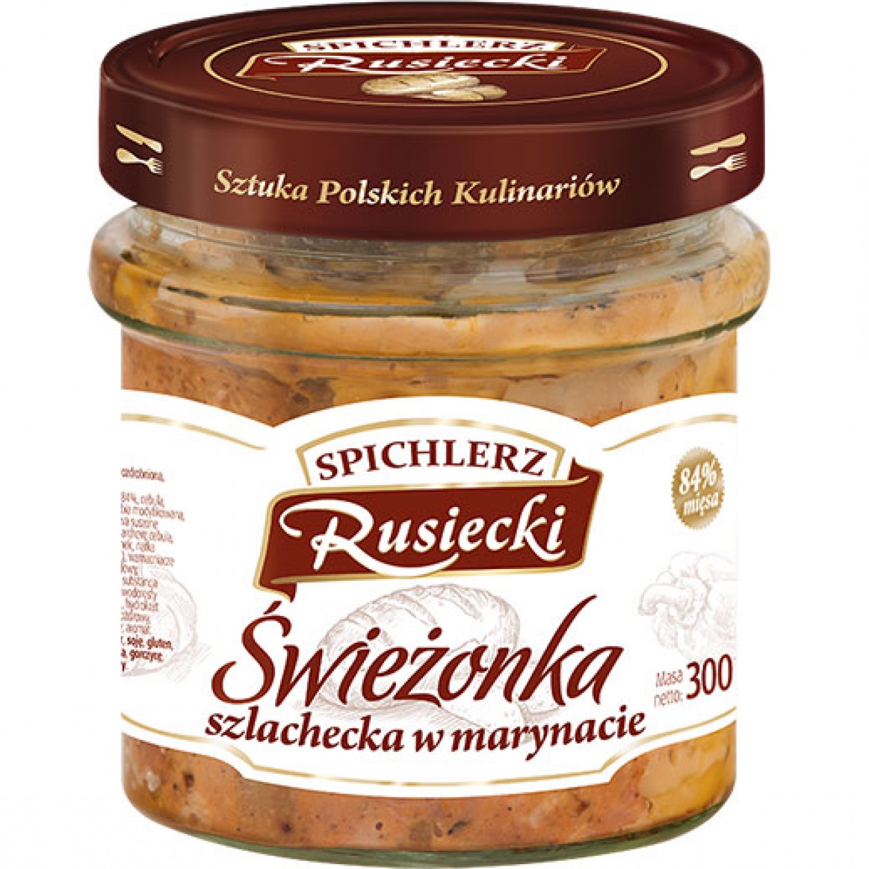 Rusiecki Swiezonka Pickled Pork 8x300g