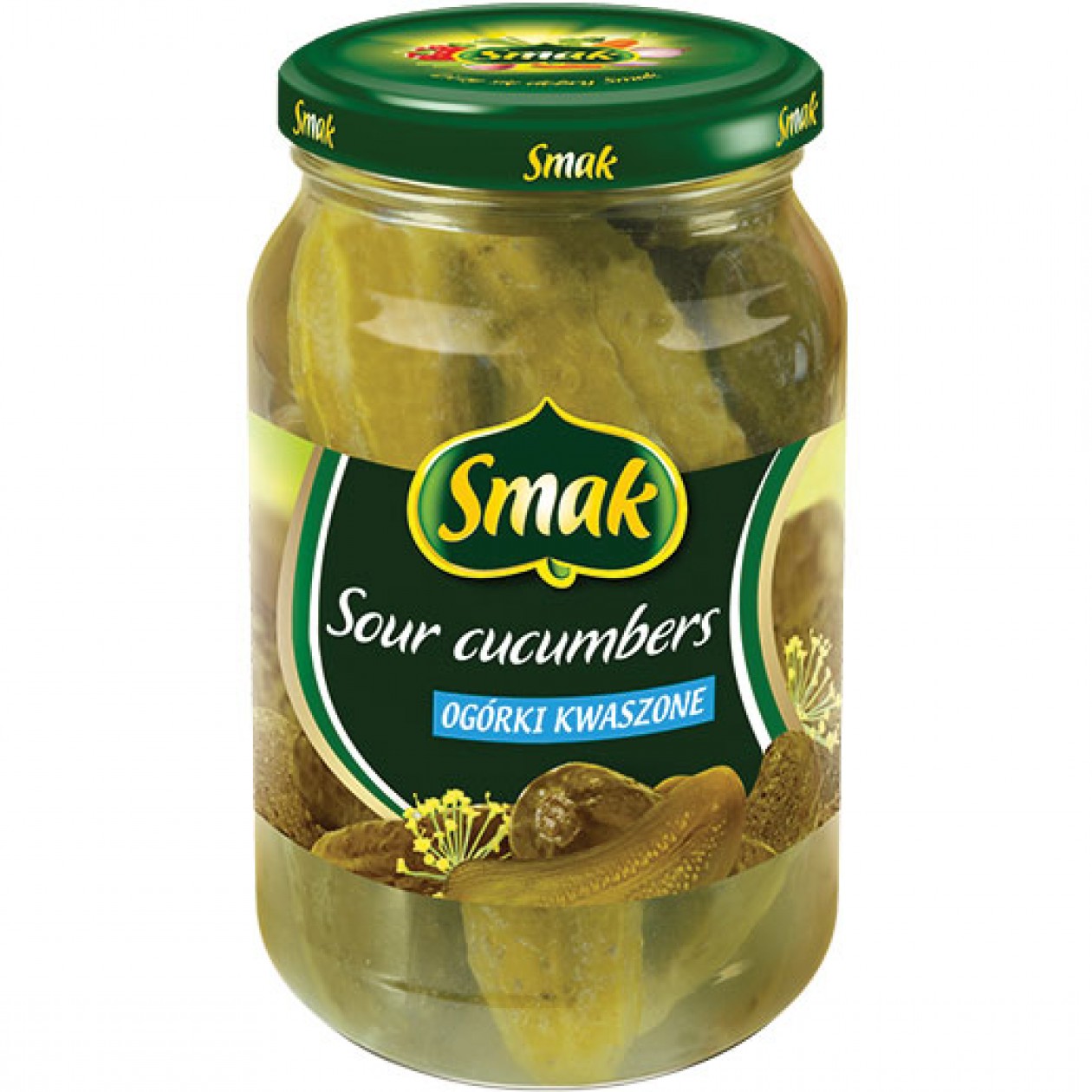 Smak Cucumbers Pickled In Brine 6x900g