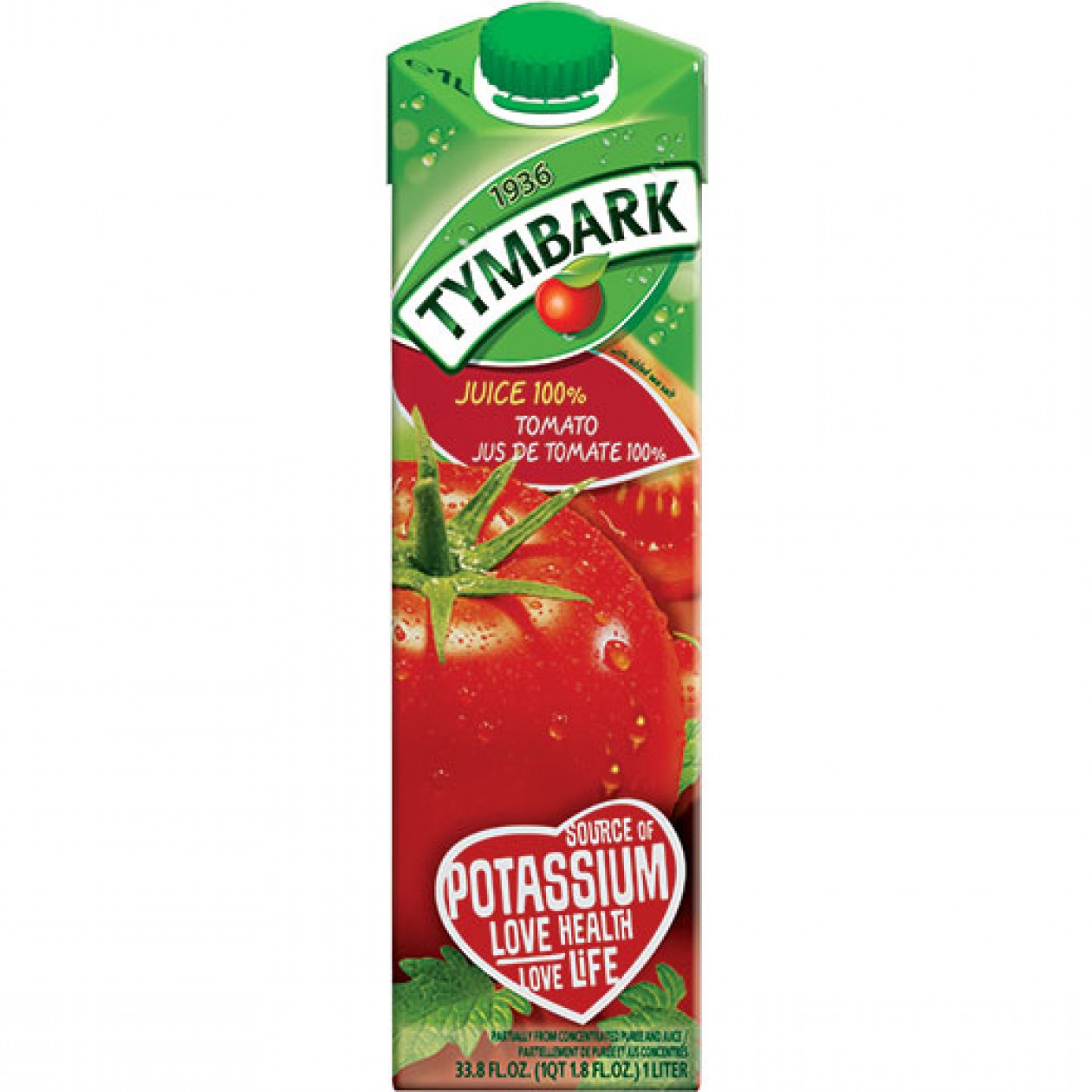 Tymbark 1L Tomato Juice 100% (Pure)
