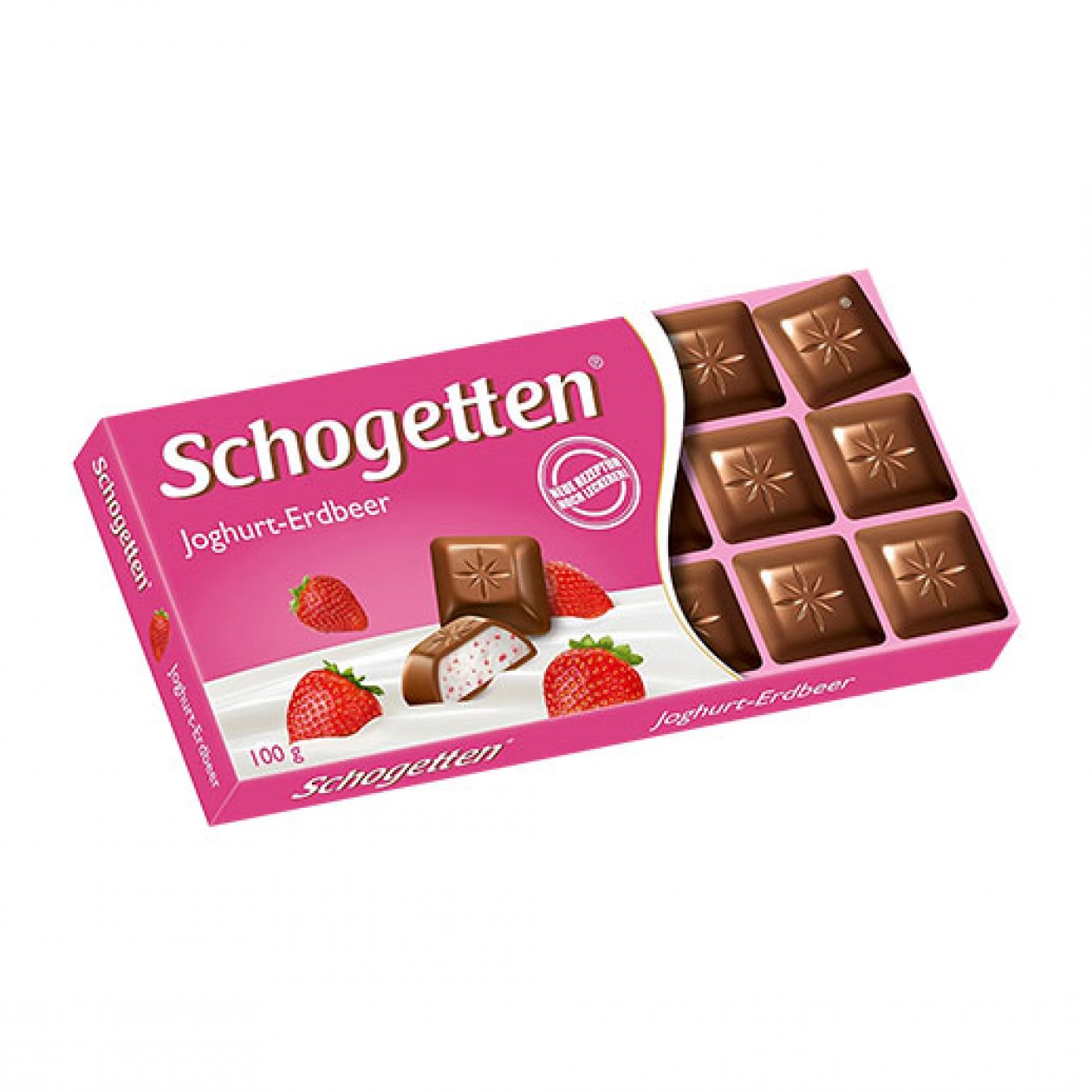 Schogetten Chocolate Yoghurt-Strawberry 15x100g