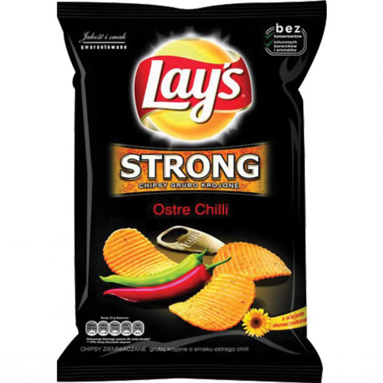 Crisps Lays Strong Chilli 20X150g(or 140g)