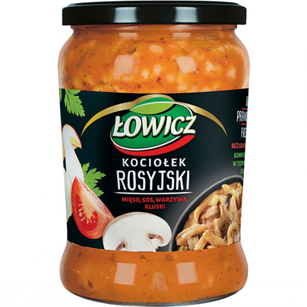 Lowicz All-in-One Russian Dish jar 8x580g