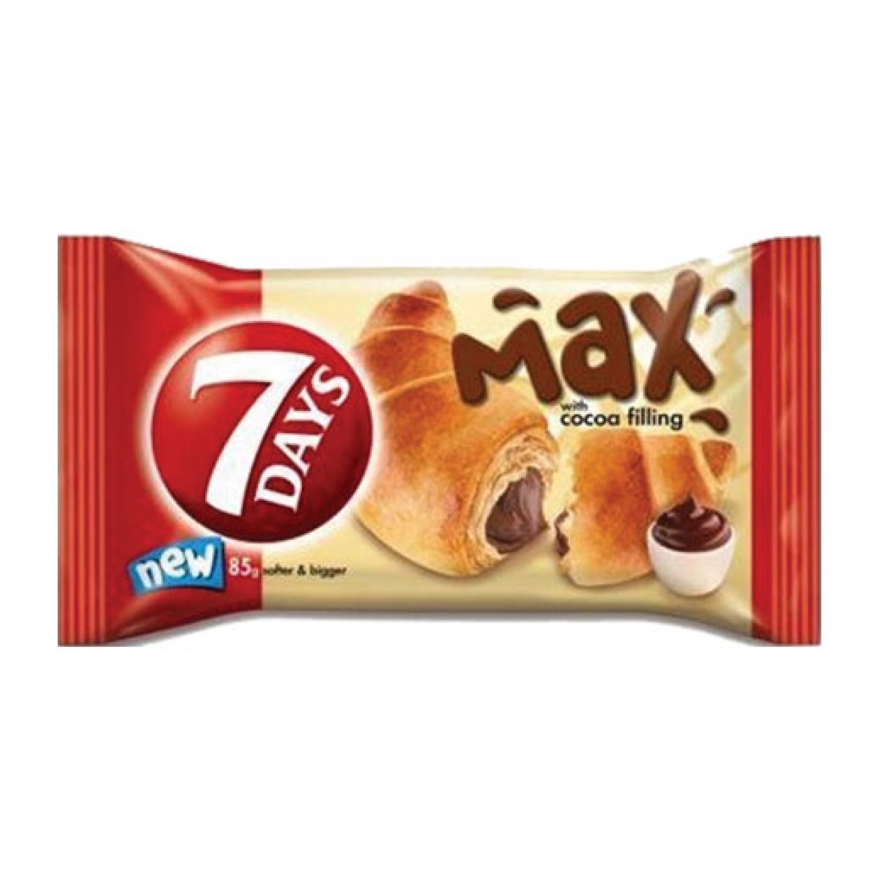 7 Days 80gx20 Max Cocoa Croissant (58360)
