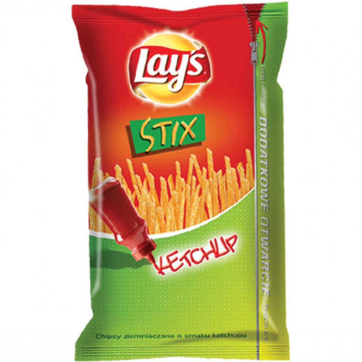 Crisps Lays Ketchup Stix 22x140g