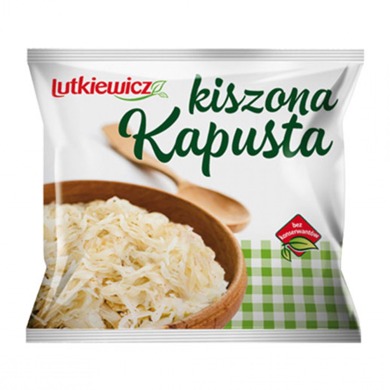 Lutkiewicz Sauerkraut In Plastic Bag (Kapusta) 16x800g