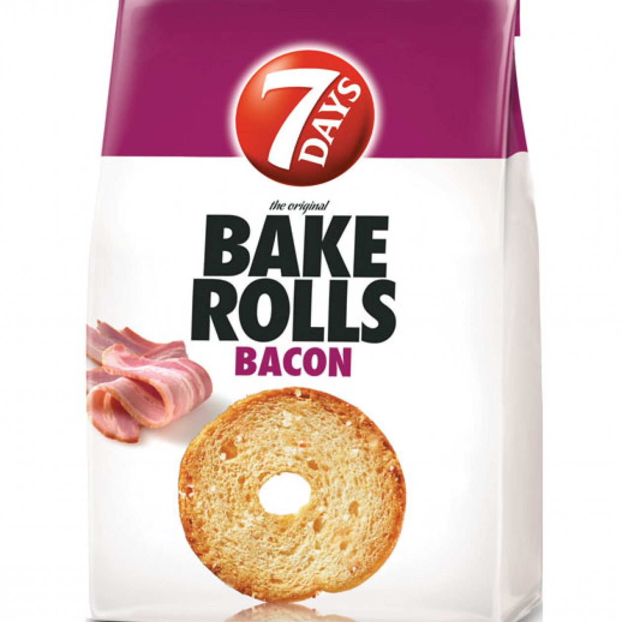 7 Days 80gx12 Bake Rolls Bacon