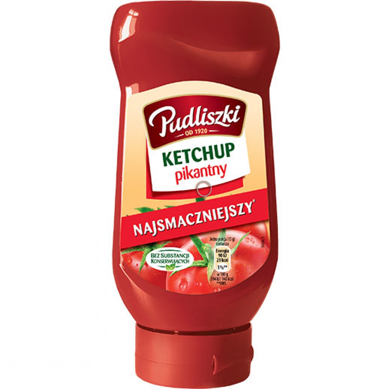 Pudliszki Ketchup Pikantny / Hot 8x480g