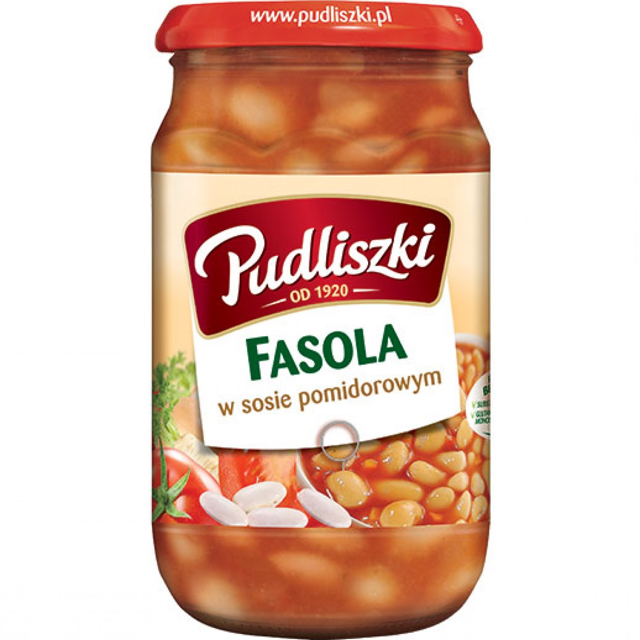 Pudliszki Beans In Tomato Sauce (Fasola) 620g