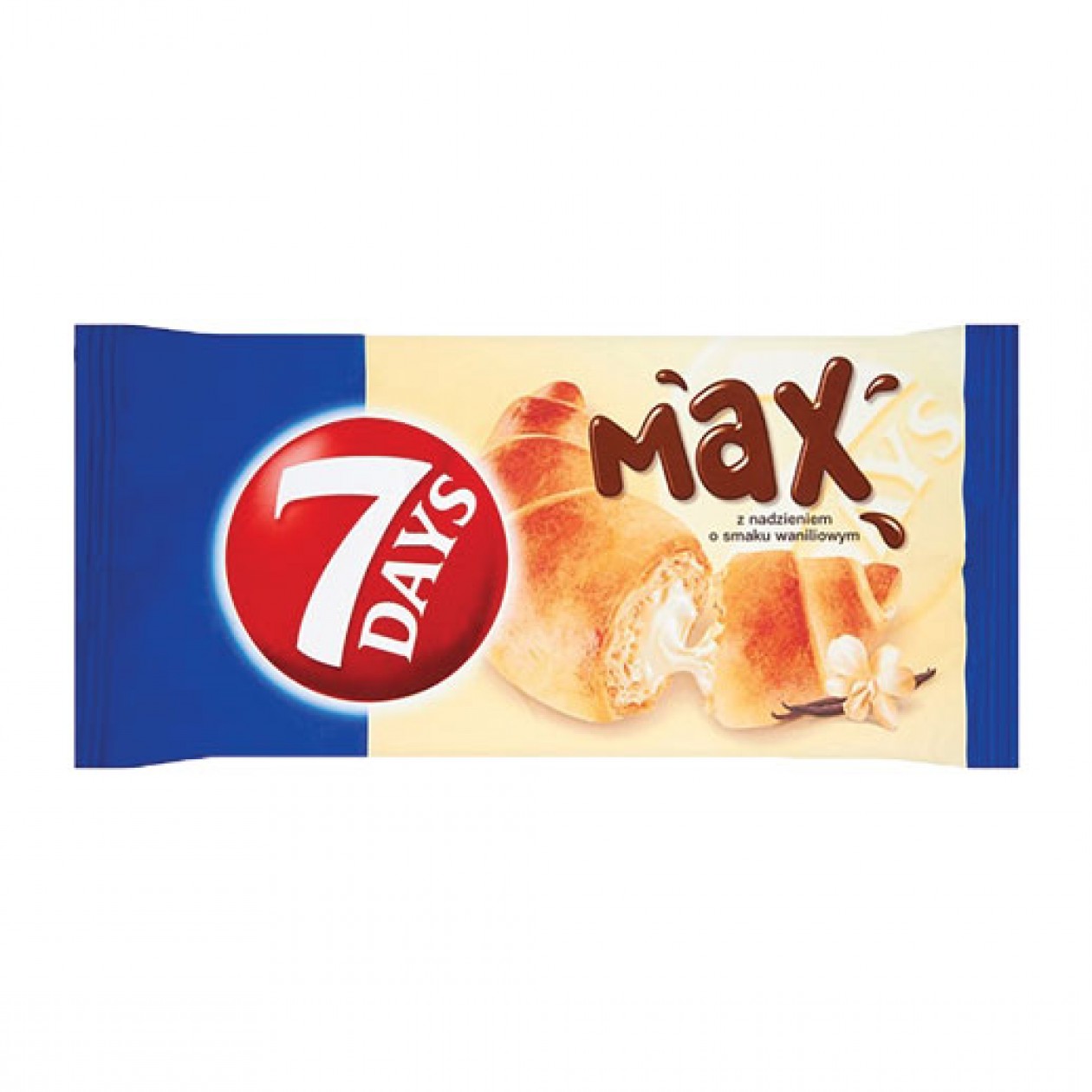 7 Days Max Vanilla Croissant 10 x 80g