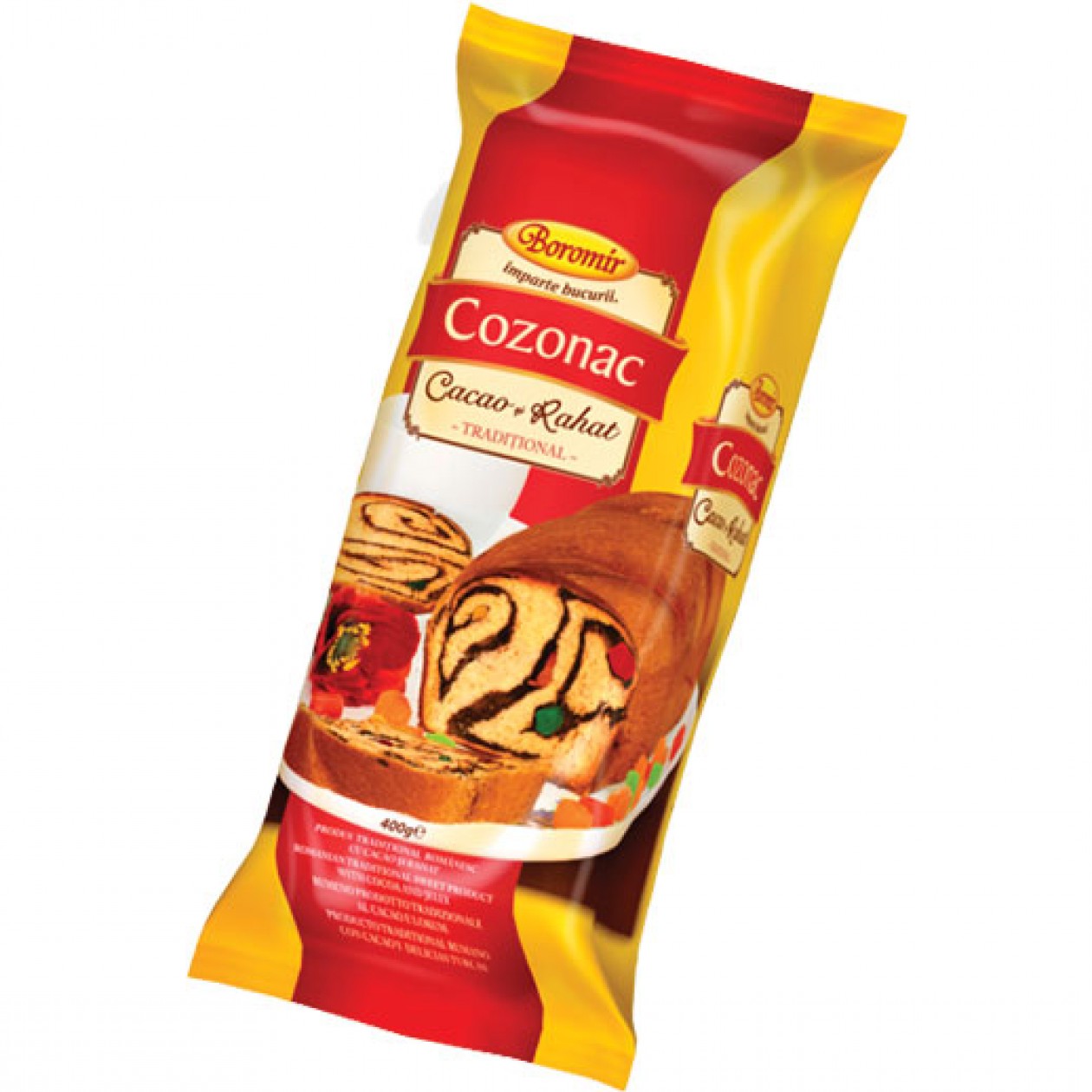 Boromir Cozonac with Cocoa with Jelly (Rahat) 400g