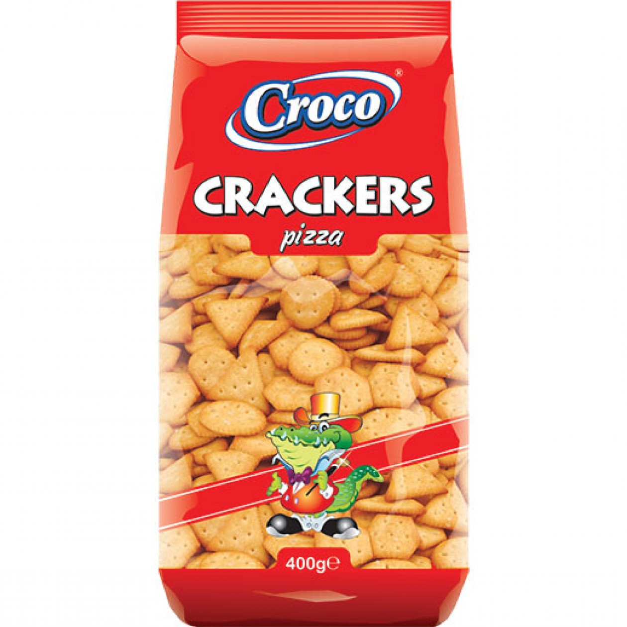 Croco Crackers Pizza Flavour 400g