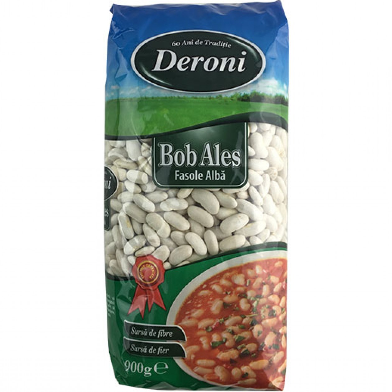 Deroni Beans Fasole Bob Ales 1000g