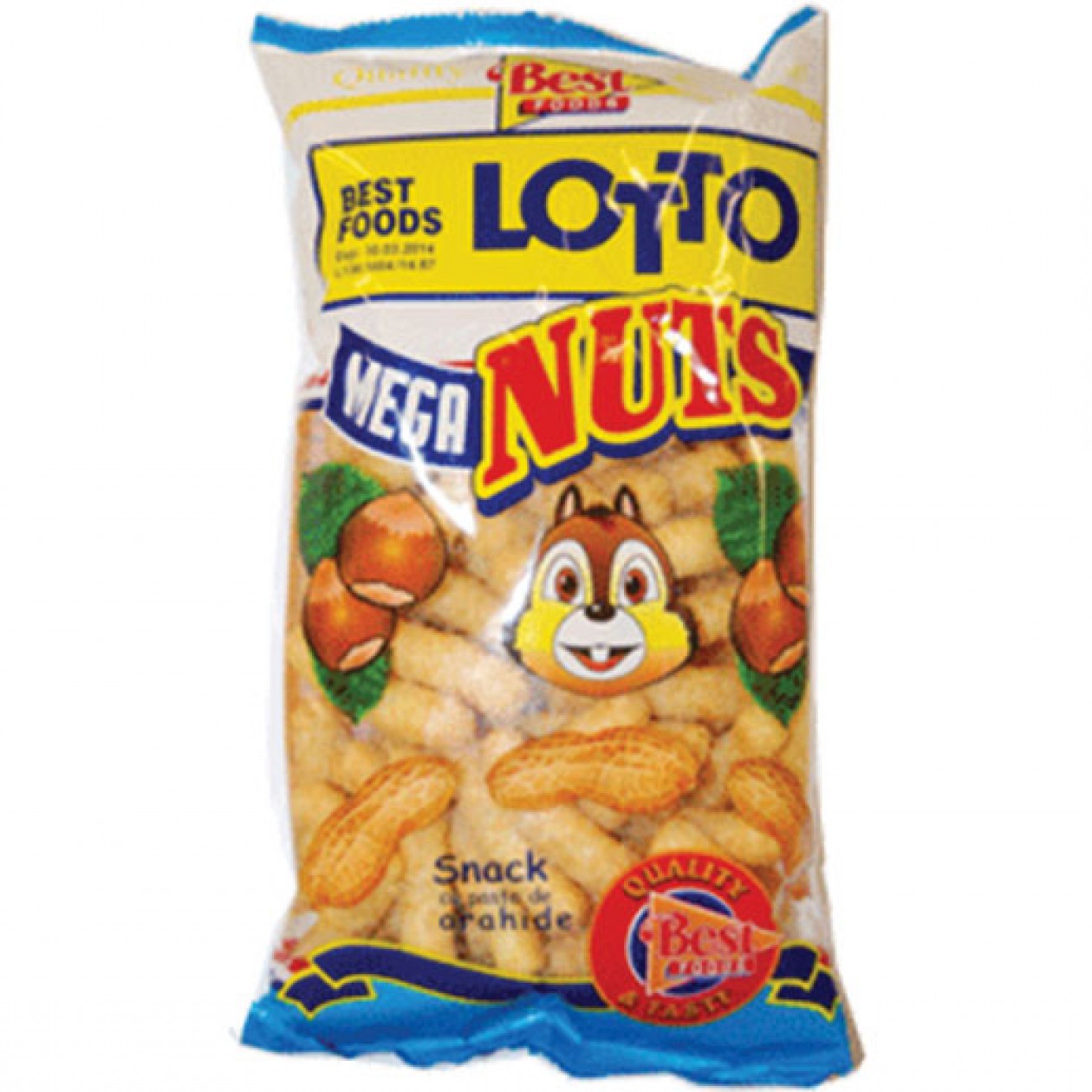 Crisps Lotto Mega Nuts 25 x 60g