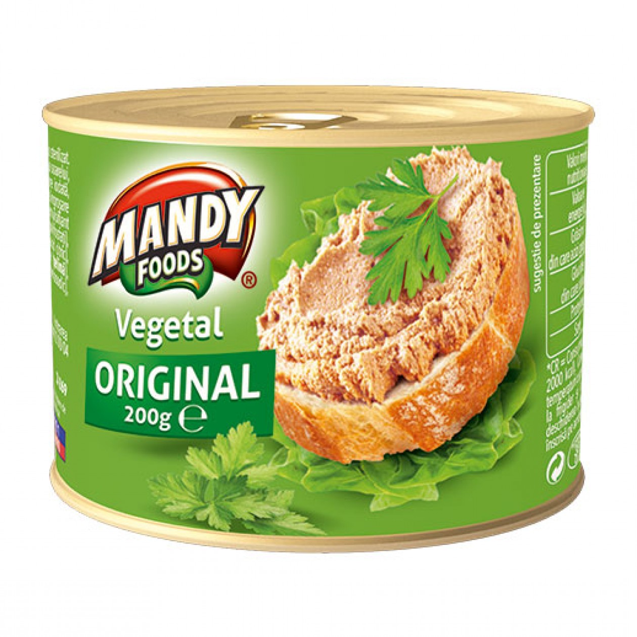 Mandy Foods Pate Veg. 6 x 200g