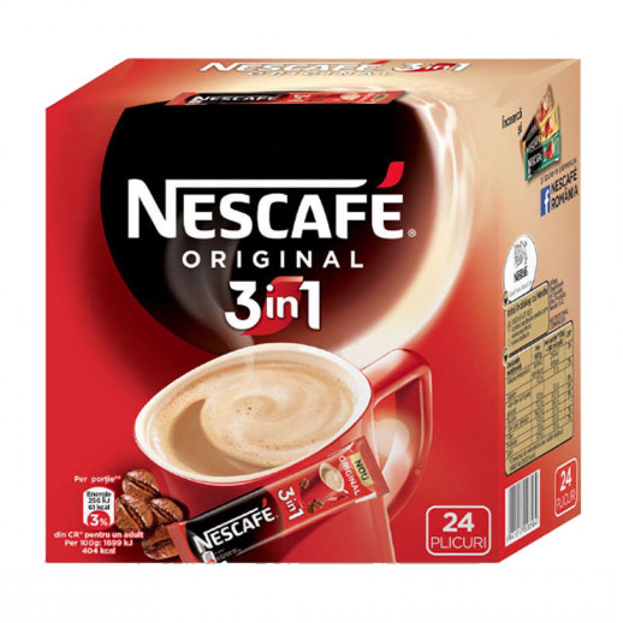 Nescafe Coffee 3 in 1 Original 24x15g