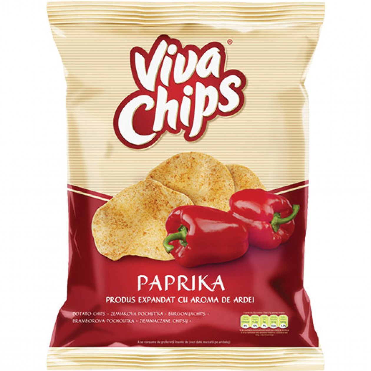 Crisps Viva Paprika 100g