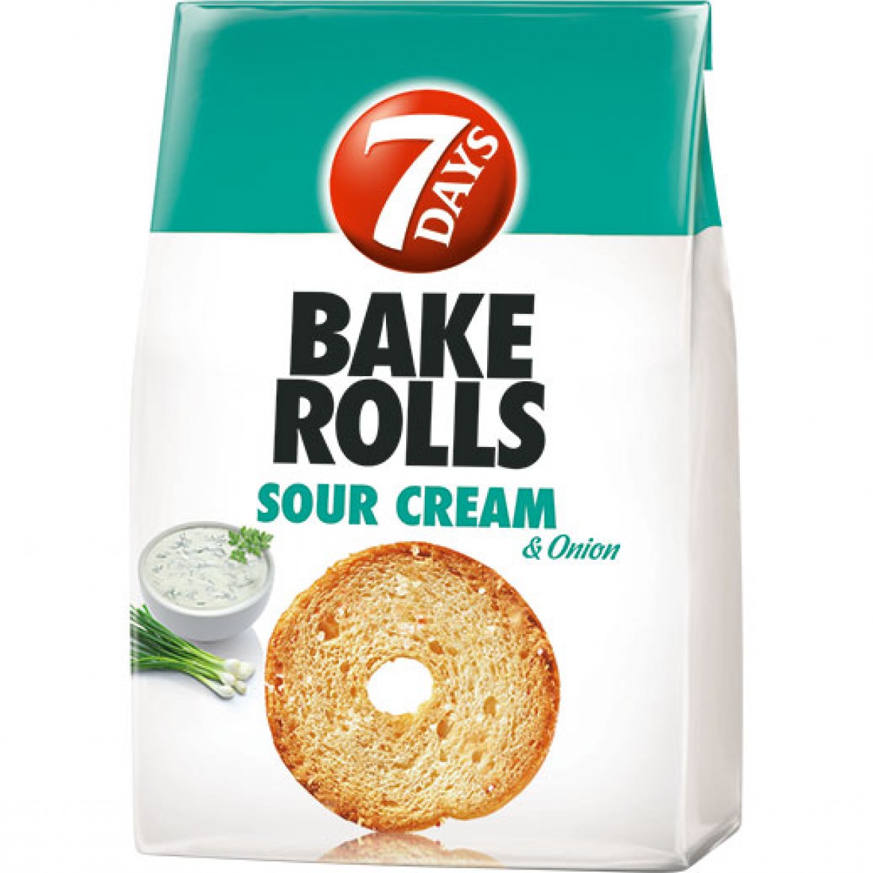 7 Days  Bake Rolls Sour Cream&Onion 80gx14